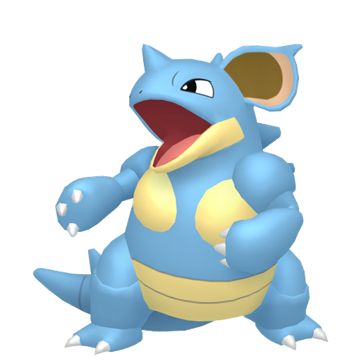 Nidoqueen - Poison/Ground type Pokemon from Pokemon FireRed and LeafGreen with stats, moves, and evolution data