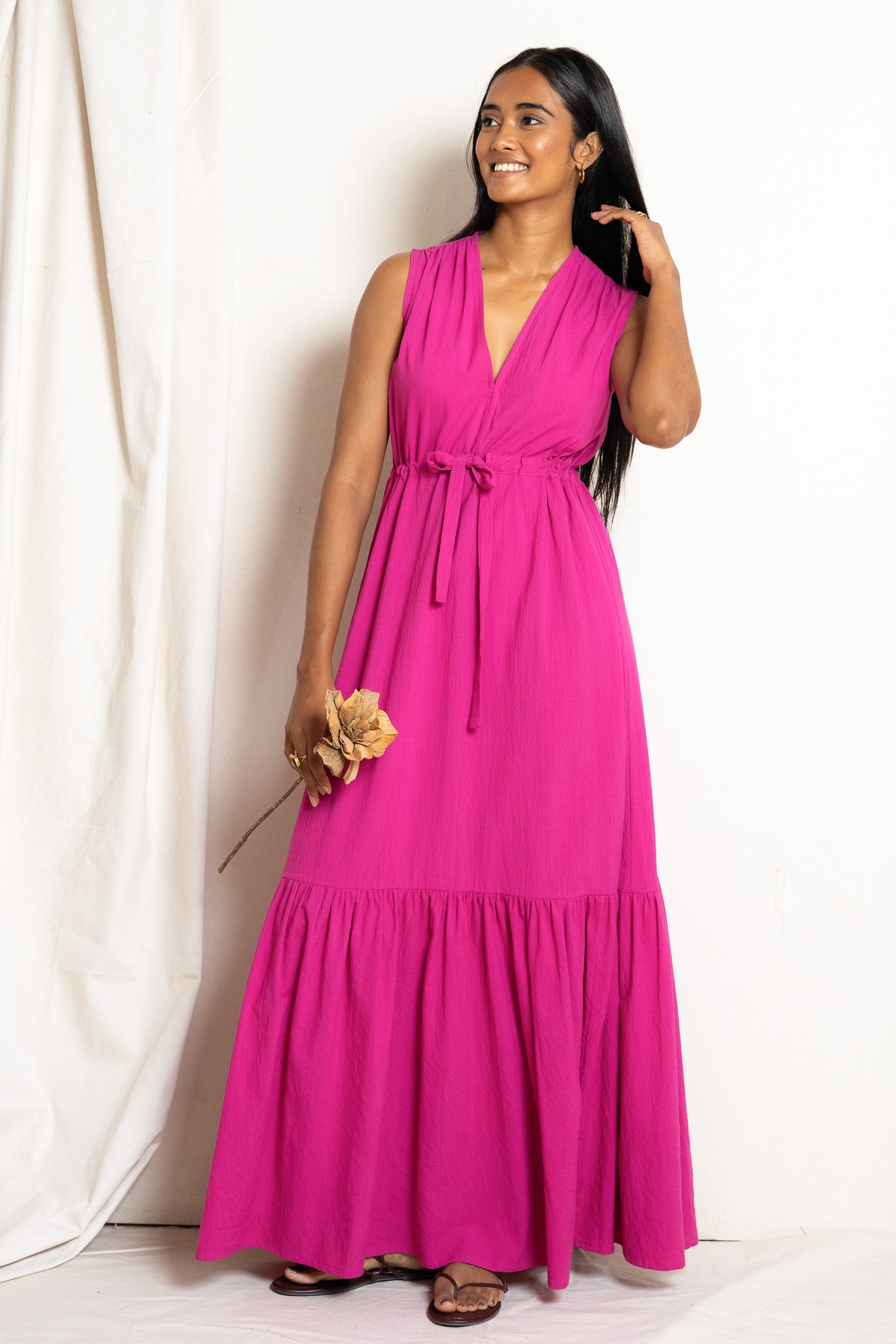 THARA DRESS FUCHSIA - Alternative