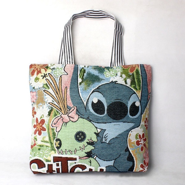 BDyana Ladies Fasionable Cartoon Canvas High Quality Soft Fabrics Printed Bag | Ladies Fasionable Canvas High Quality Soft Fabrics Printed Bag