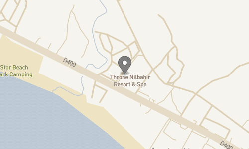 Lokation for Throne Beach Resort & SPA