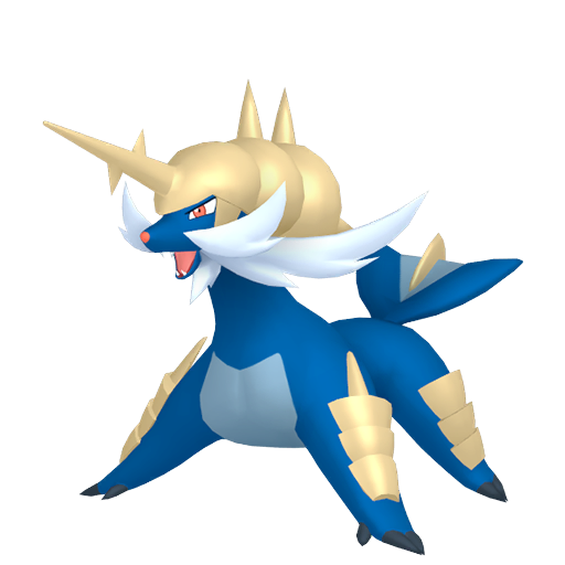 Samurott - Water type Pokemon from Pokemon Scarlet and Violet with stats, moves, and evolution data