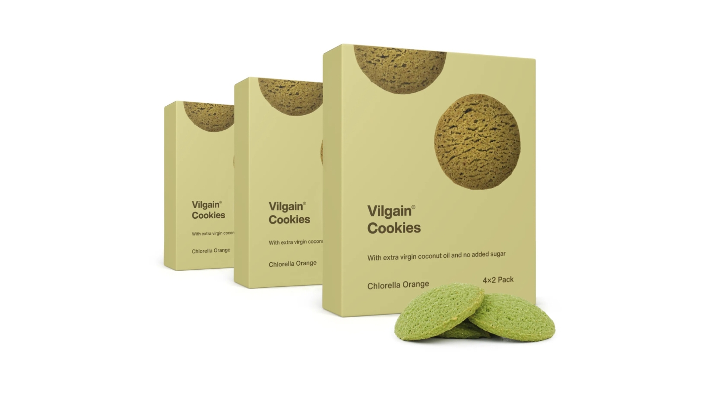 Cookies BIO Chlorella Orange