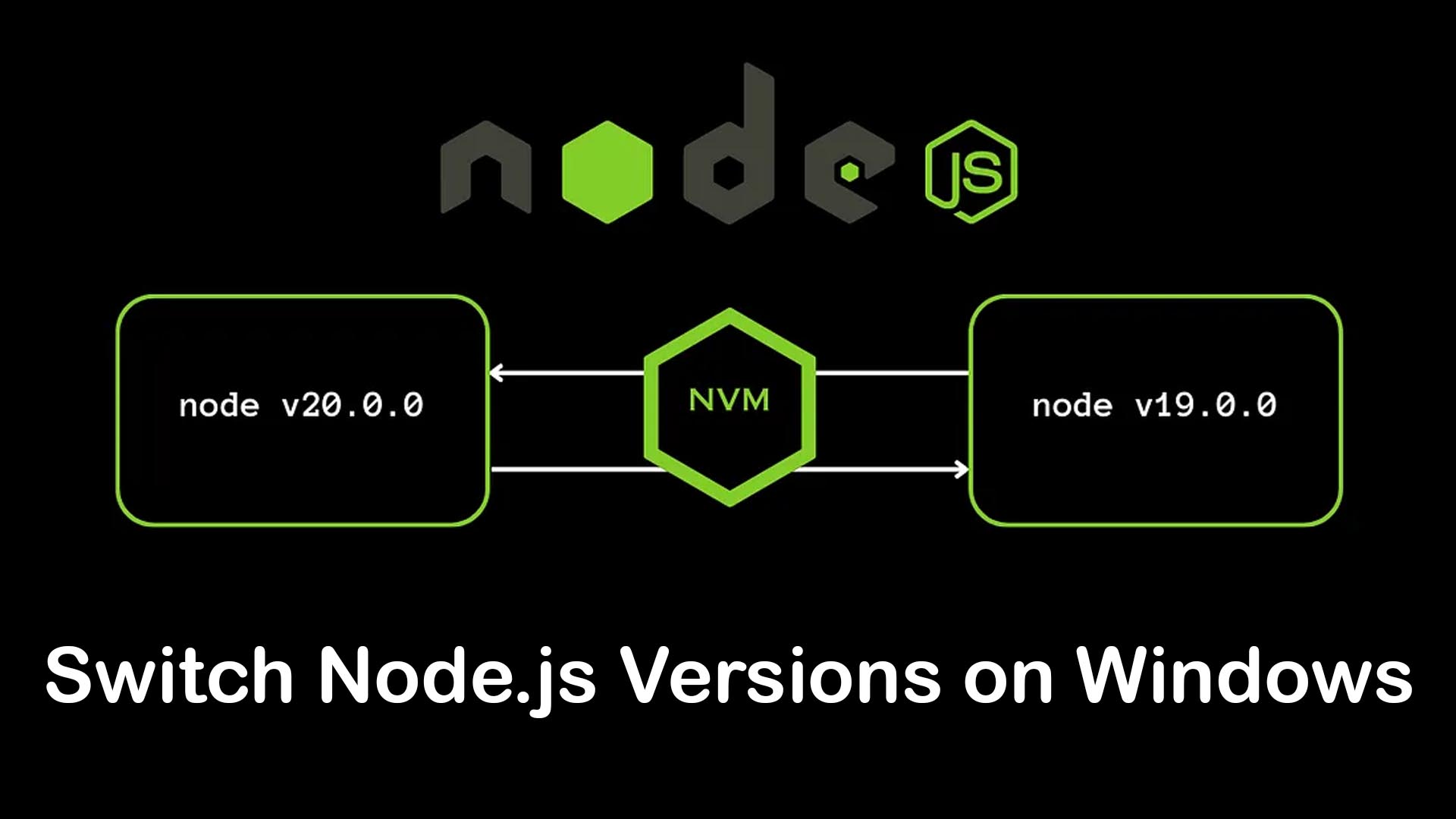 How to Switch Node.js Versions on Windows with NVM | Biyond Bytes