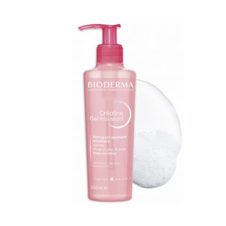 BDyana Bioderma Crealine Gel Moussant Foaming Gel 200ml | Bioderma Crealine Gel Moussant Foaming Gel 200ml