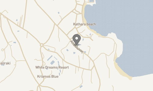 Lokation for Kouros Home & Suites - voksenhotel 16+