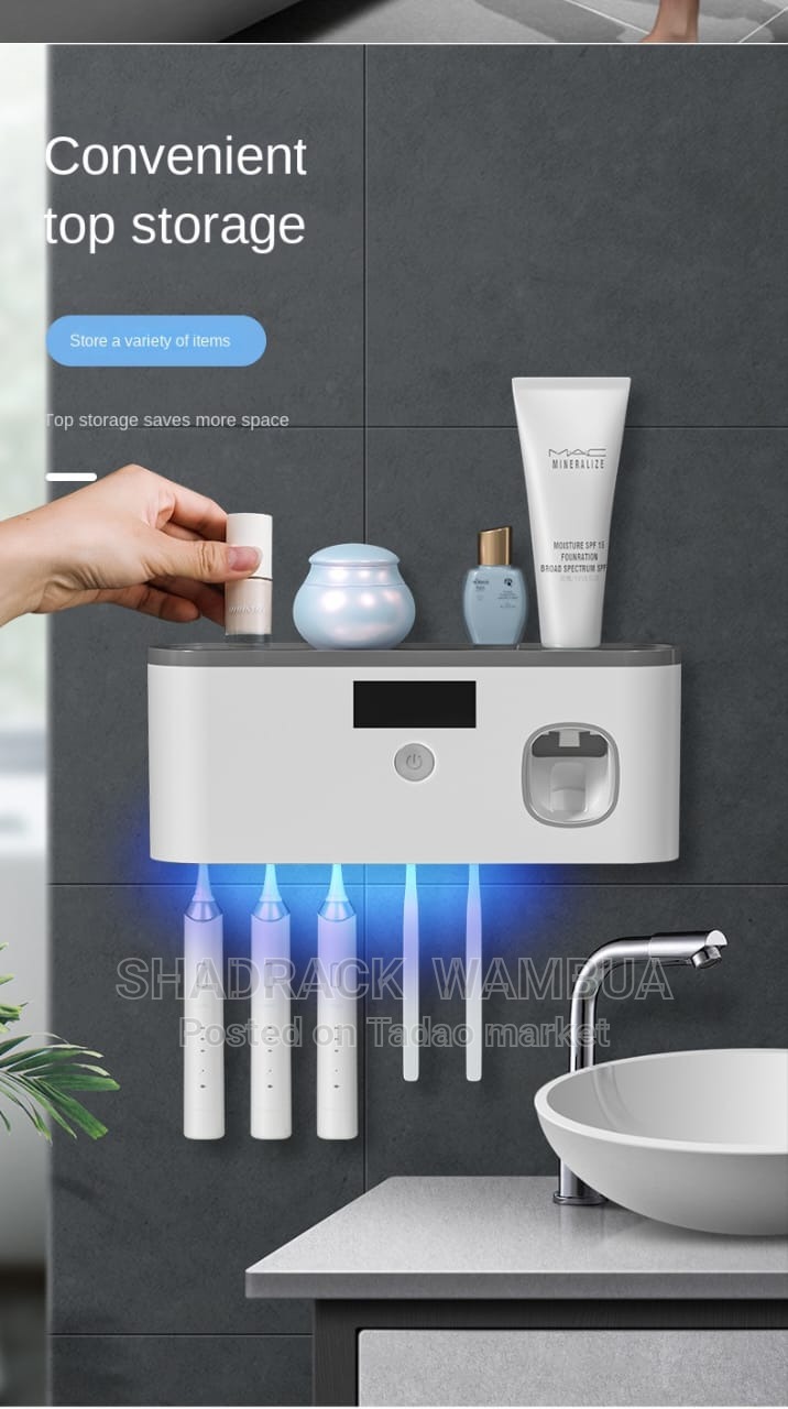 Electric toothbrush dispenser 2