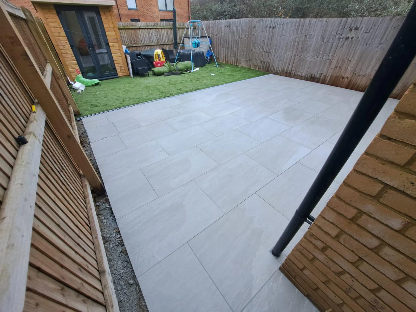 Patio Installation service in Romford by Top Pave Driveways