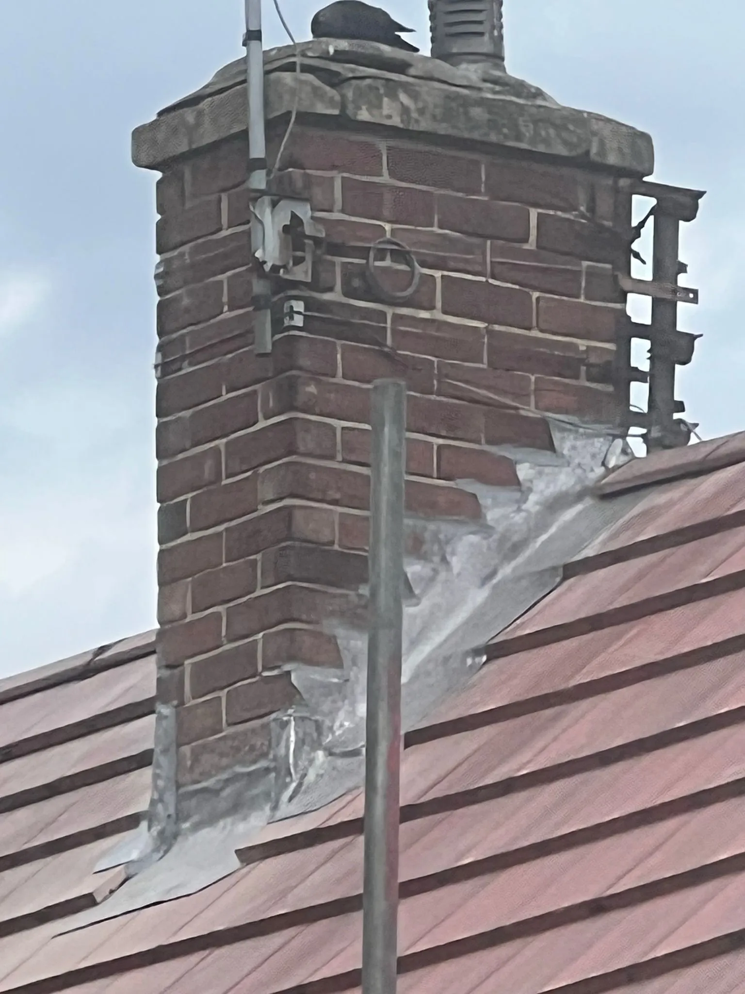 Newly installed roof in Sheffield background pattern