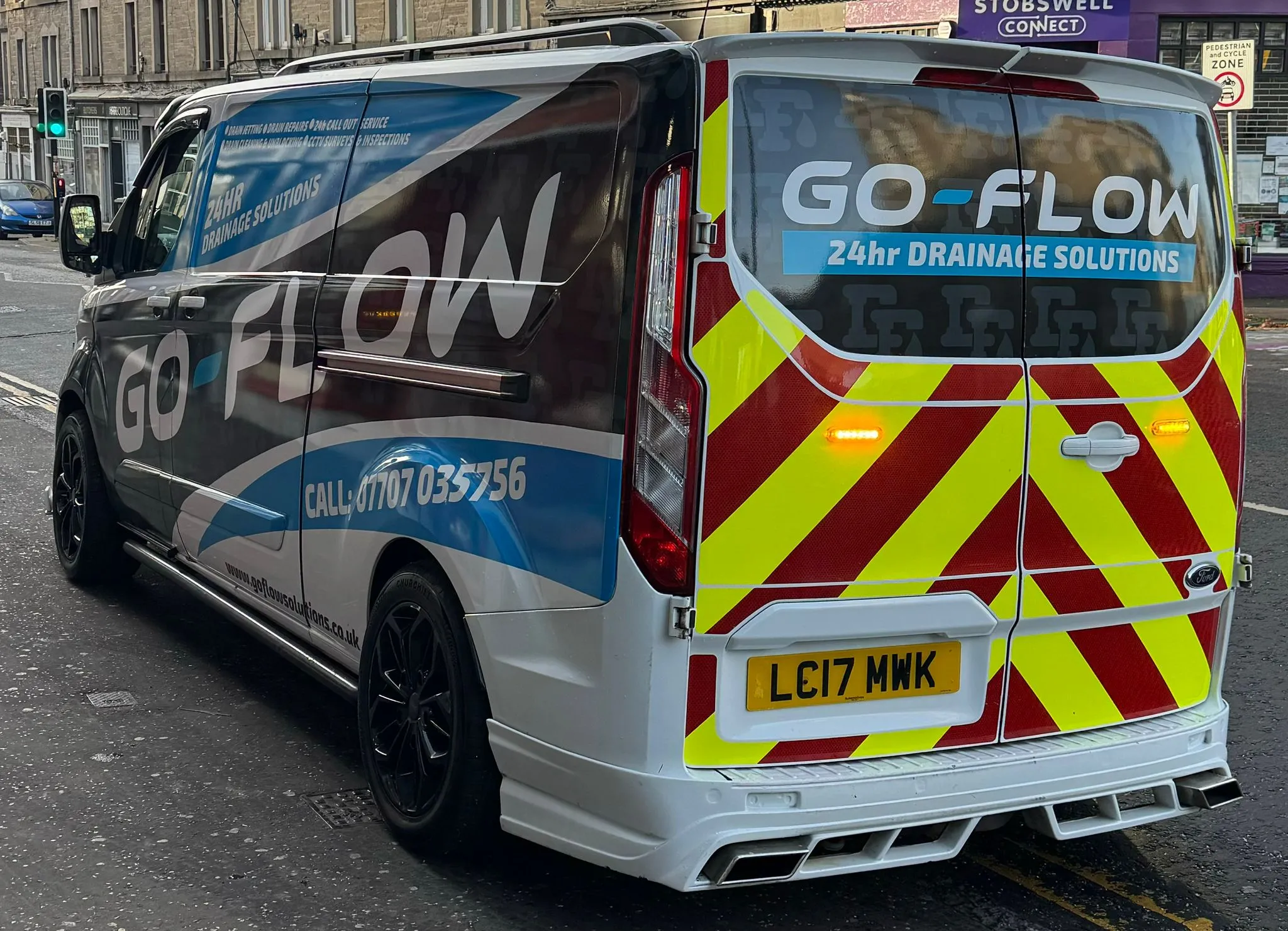 GO-FLOW DRAINAGE SOLUTIONS LTD emergency service van