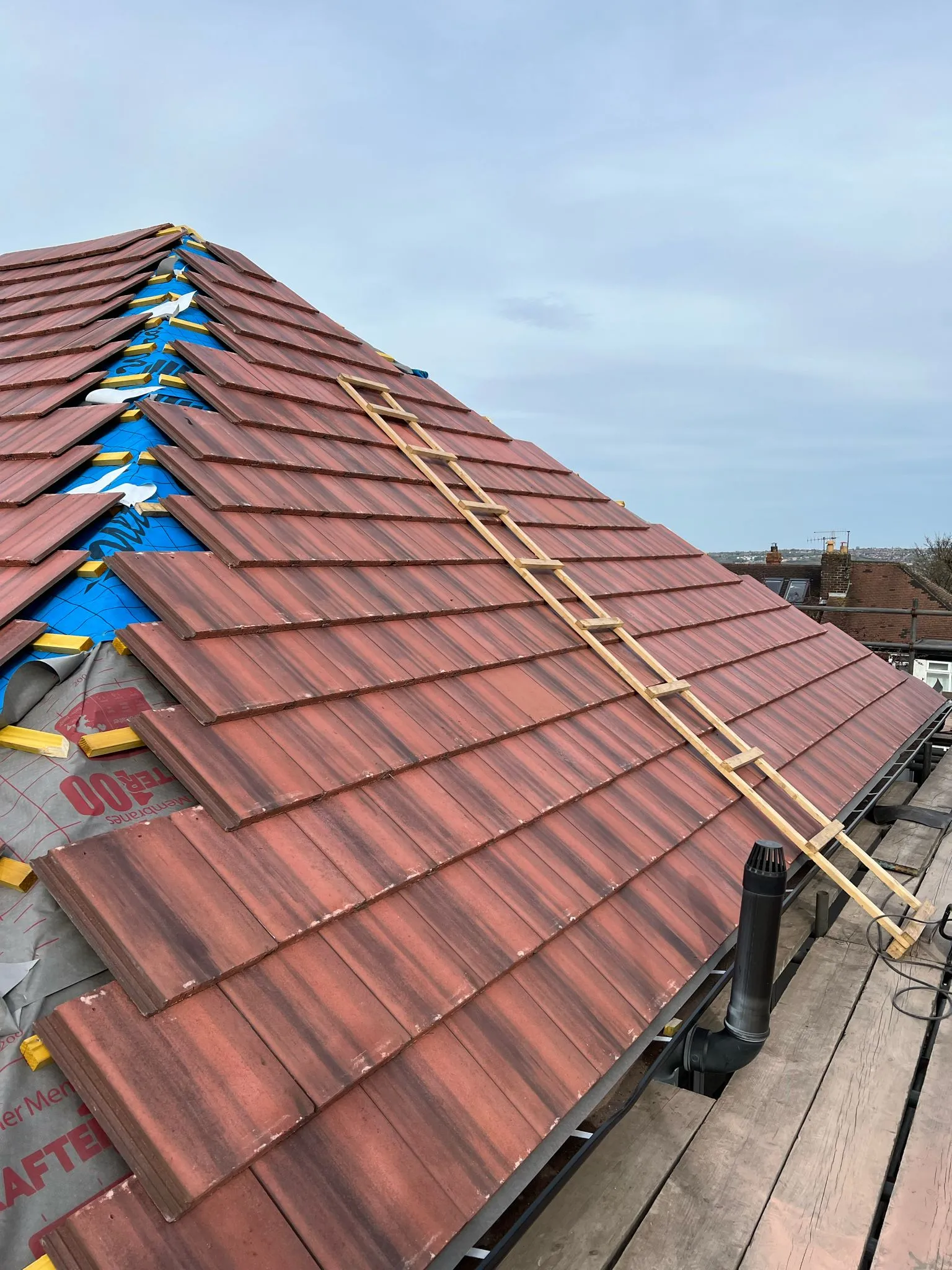 New roof installation by Alliance Roofing Services