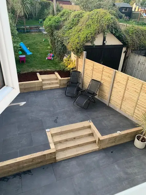 Garden Landscaping service by Top Pave Driveways in Romford