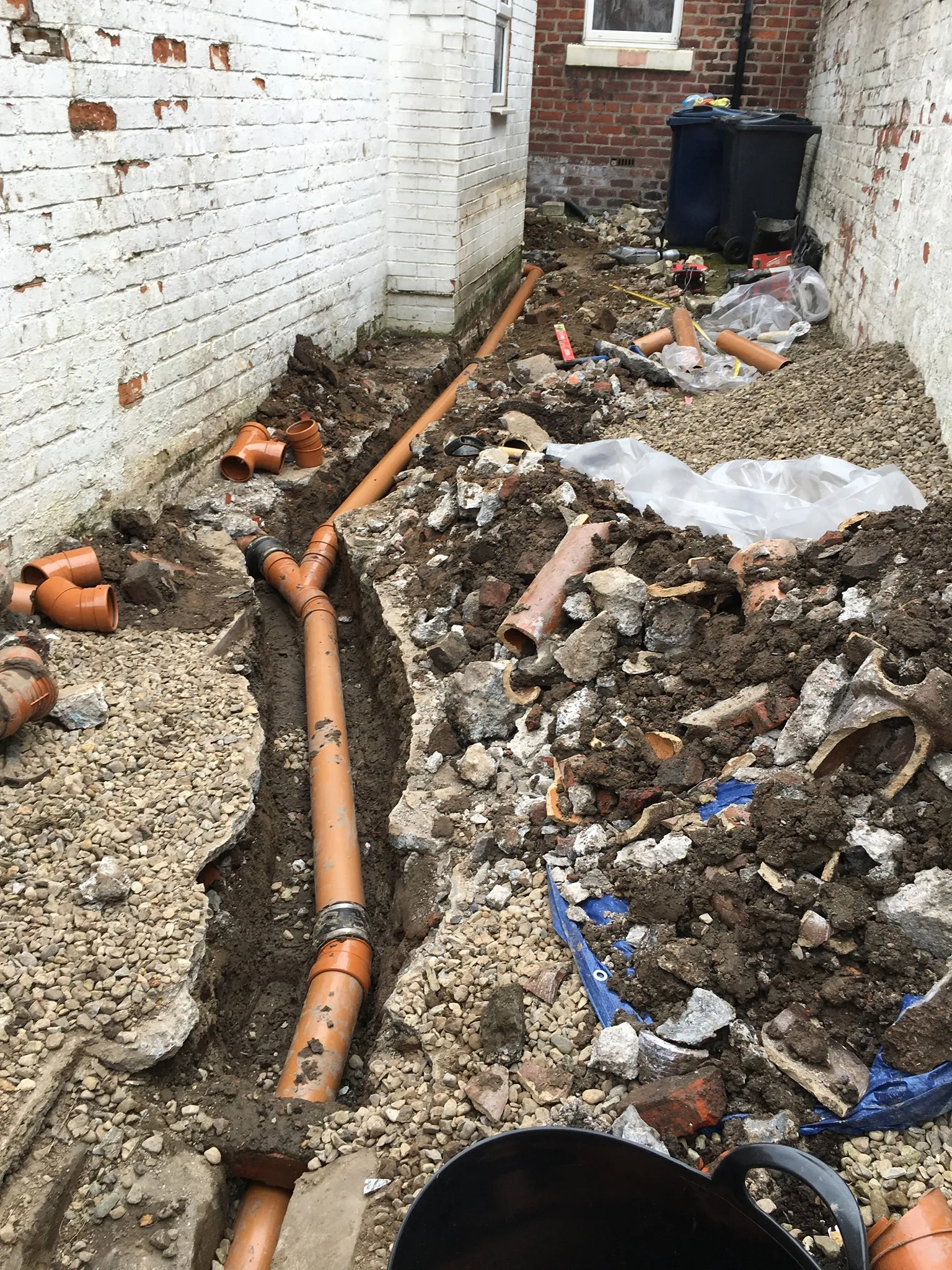 Drain Excavation & Repairs by Insta Drain