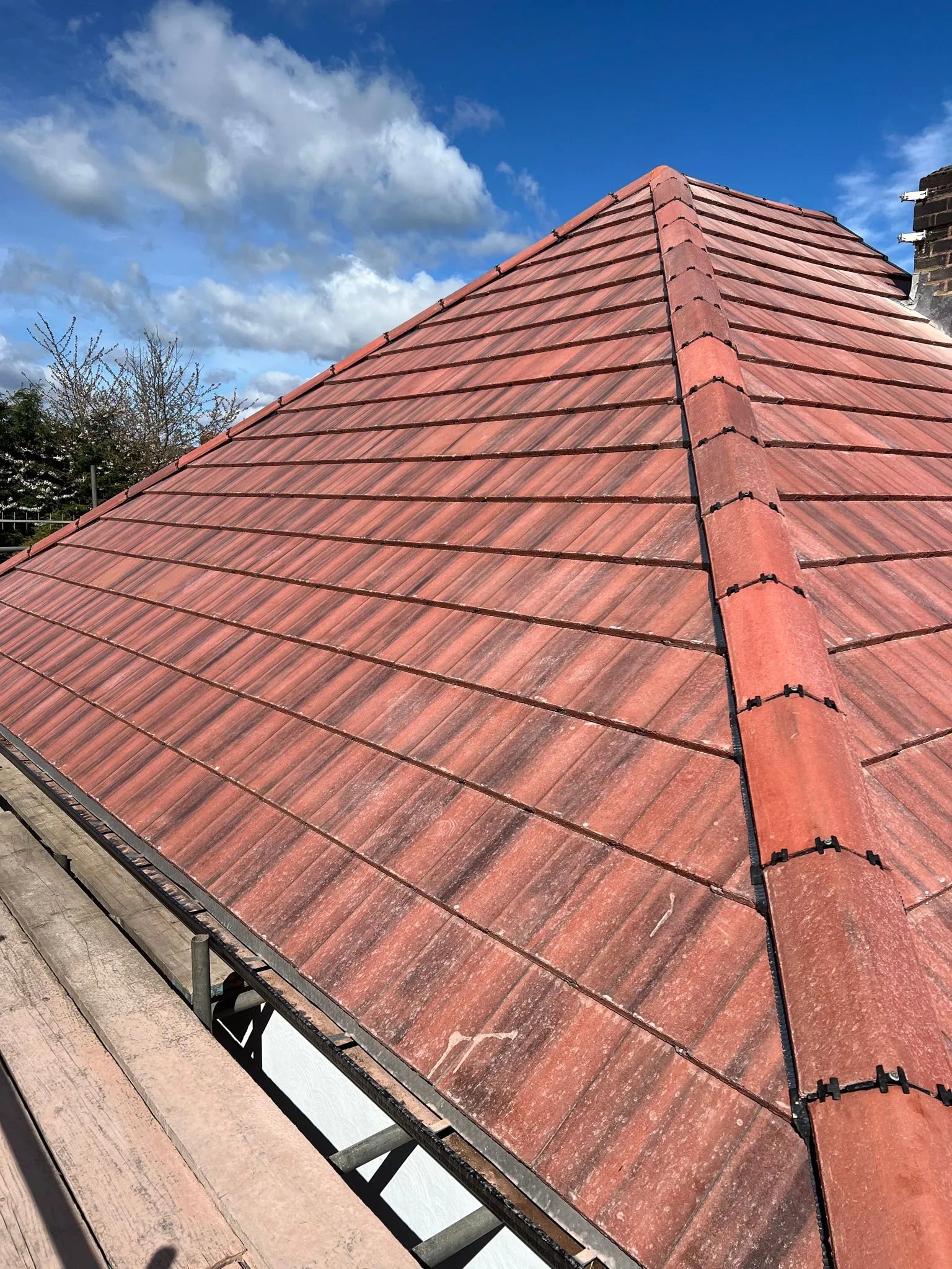 New roof installation by Alliance Roofing Services