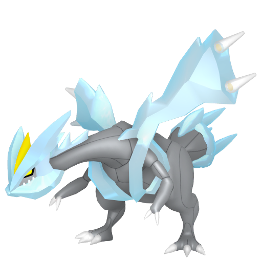 Kyurem - Dragon/Ice type Pokemon from  with stats, moves, and evolution data