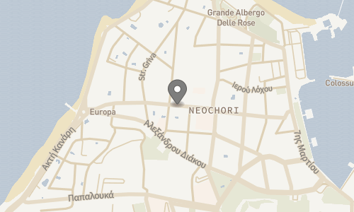 Lokation for Angela Hotel Downtown Rooms