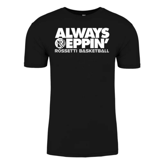 Always Reppin' Tee – Comfortable & Stylish Basketball Apparel