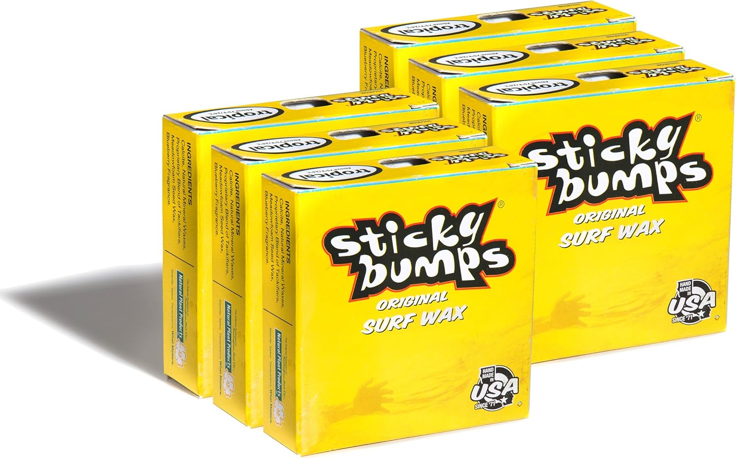 Sticky Bumps Original Tropical yellow boxes