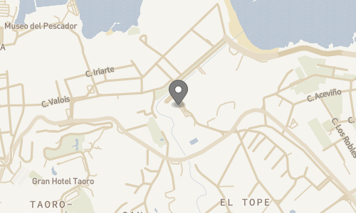 Lokation for Hotel Atlantic El Tope