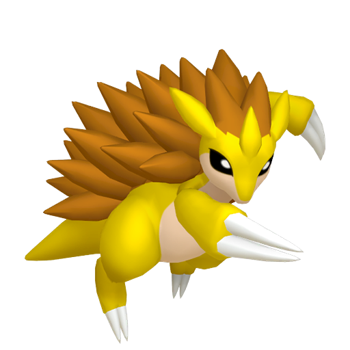 Sandslash - Ground type Pokemon from Pokemon FireRed and LeafGreen with stats, moves, and evolution data