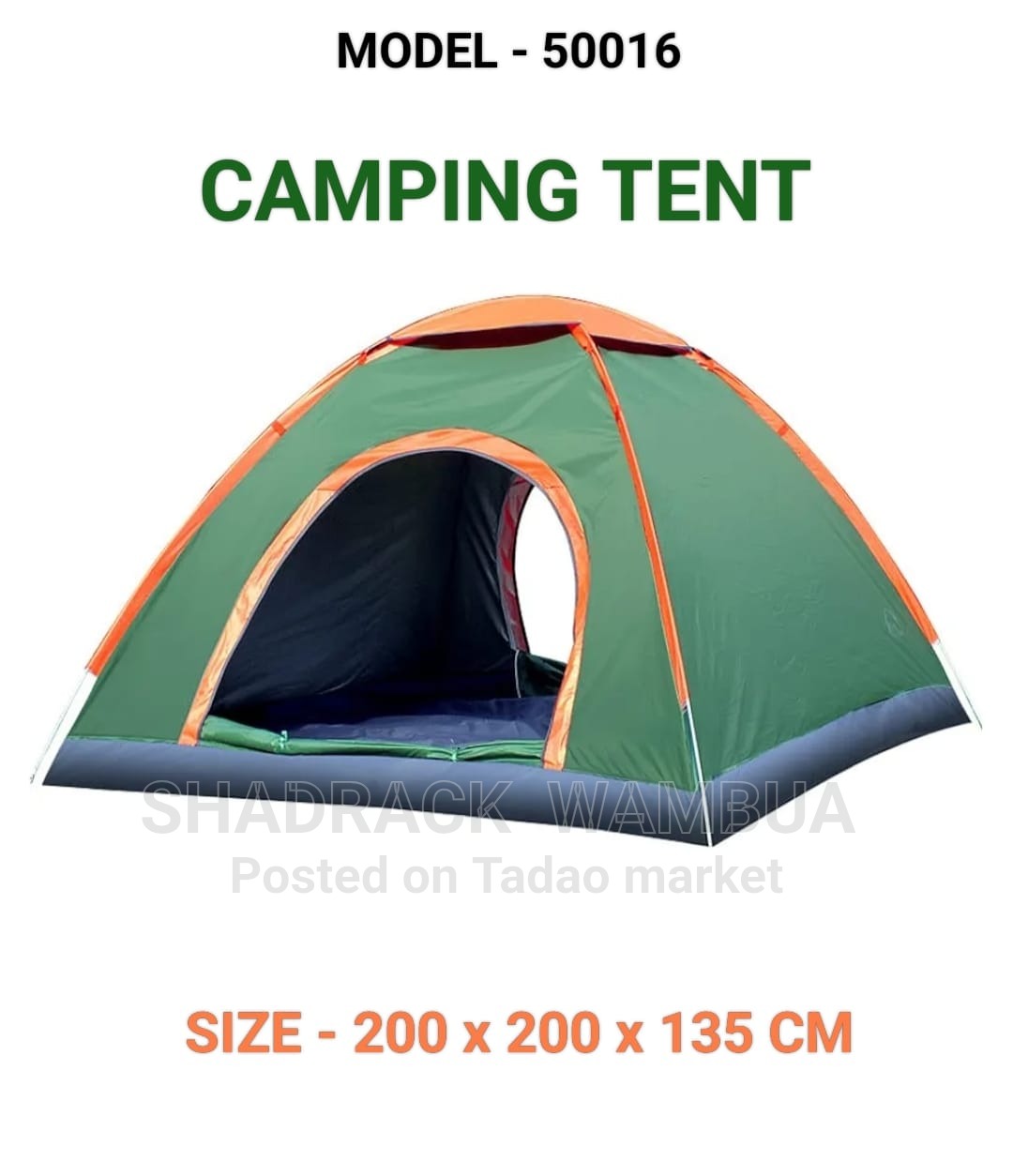 Camping tent 2