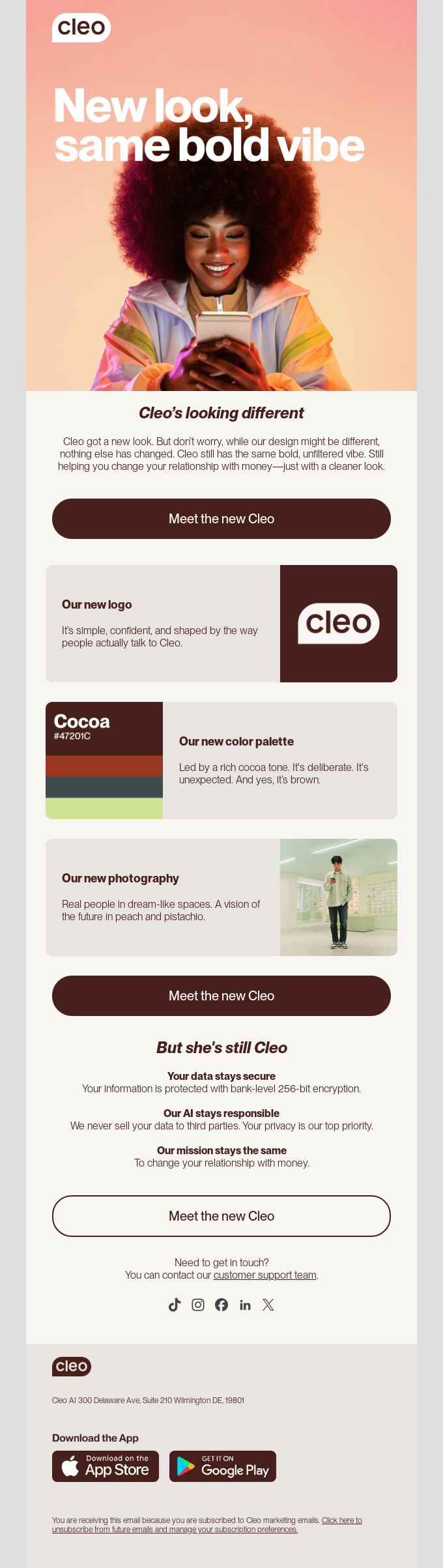 Unveiling Cleos New Look