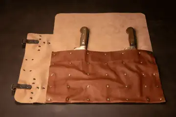 Estuche en Cuero para Cuchillo - Tamaño Medio