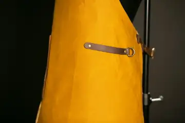 Delantal en Tela Canva Amarillo