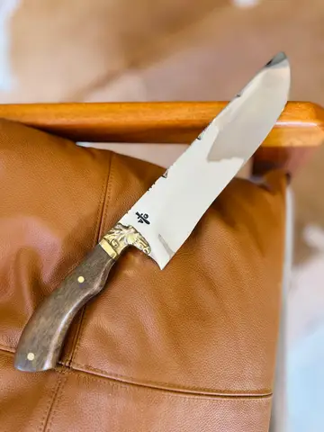Cuchillo Artesanal Valgran - Linea Juriti Flag 