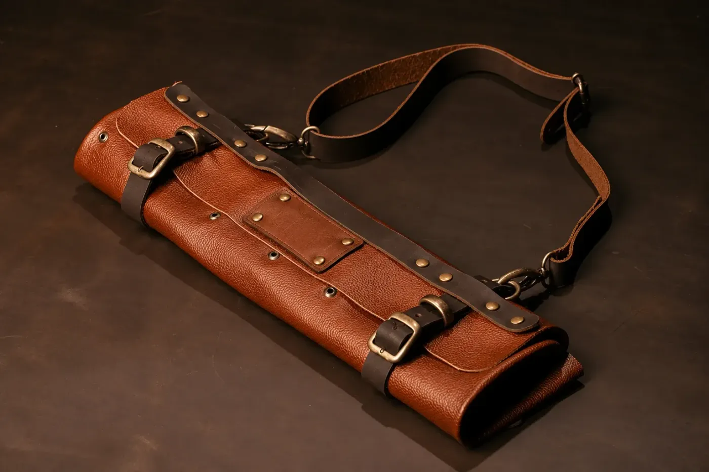 Estuche en Cuero para Cuchillo - Tamaño Medio