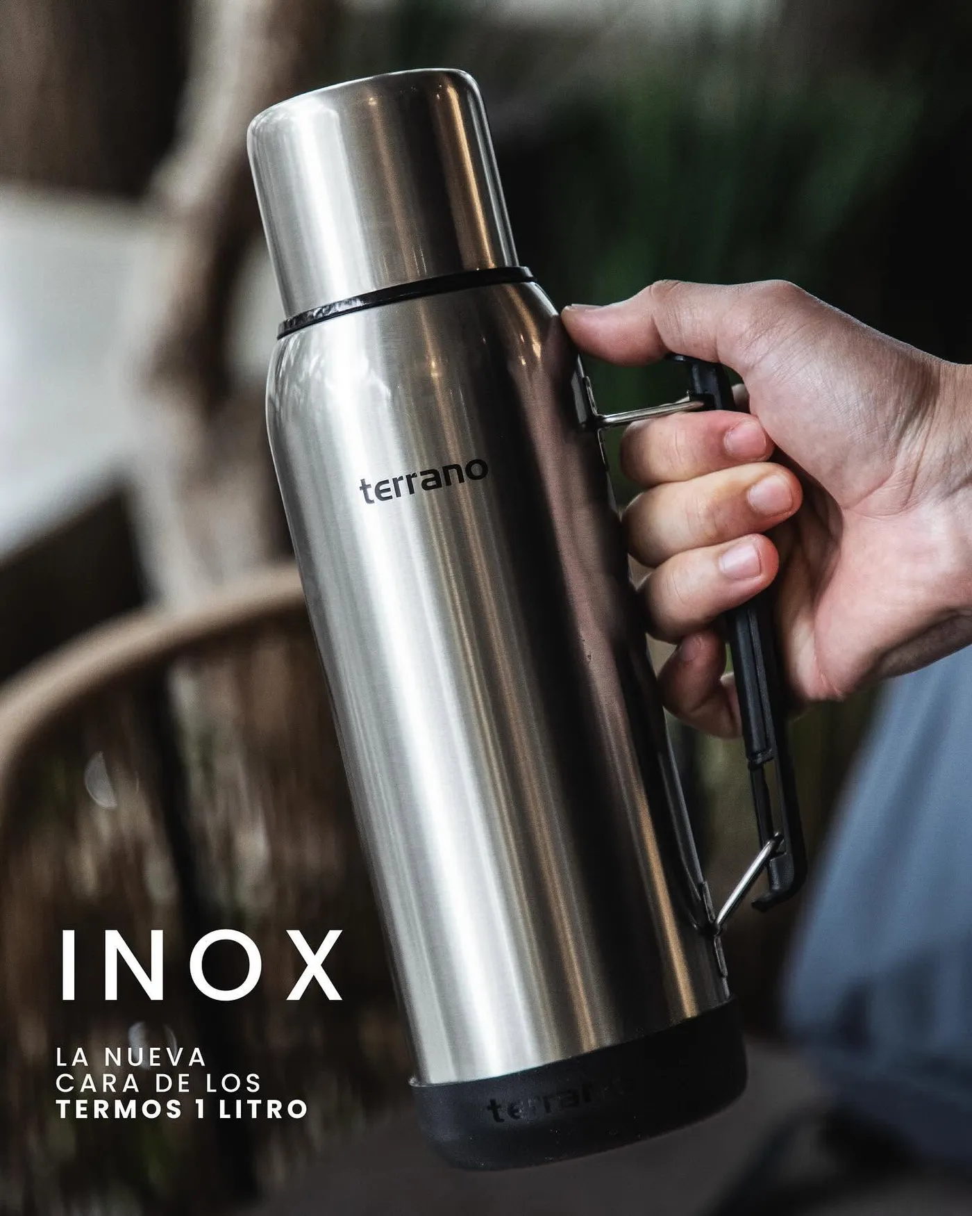 Termo 1L Terrano - Inox