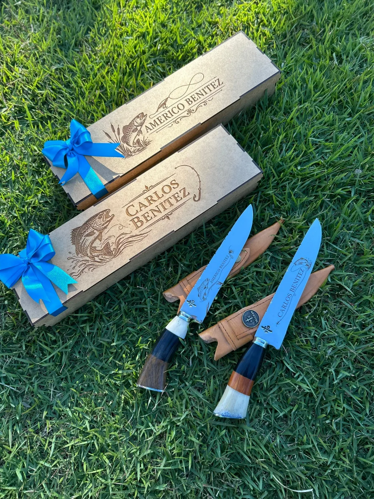 Cuchillo Artesanal Campero + Caja de Regalo