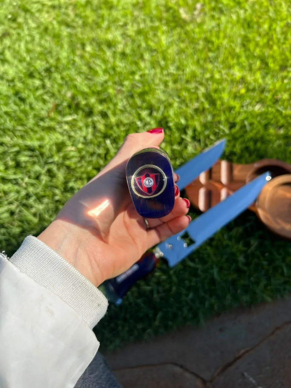 Cuchillo Artesanal Valgran - Linea Abridor de Botella Cerro Porteño