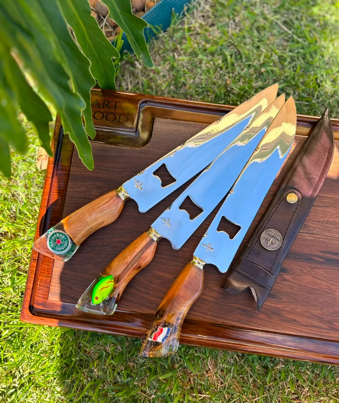 Cuchillo Artesanal Valgran - Linea Abridor de Botella