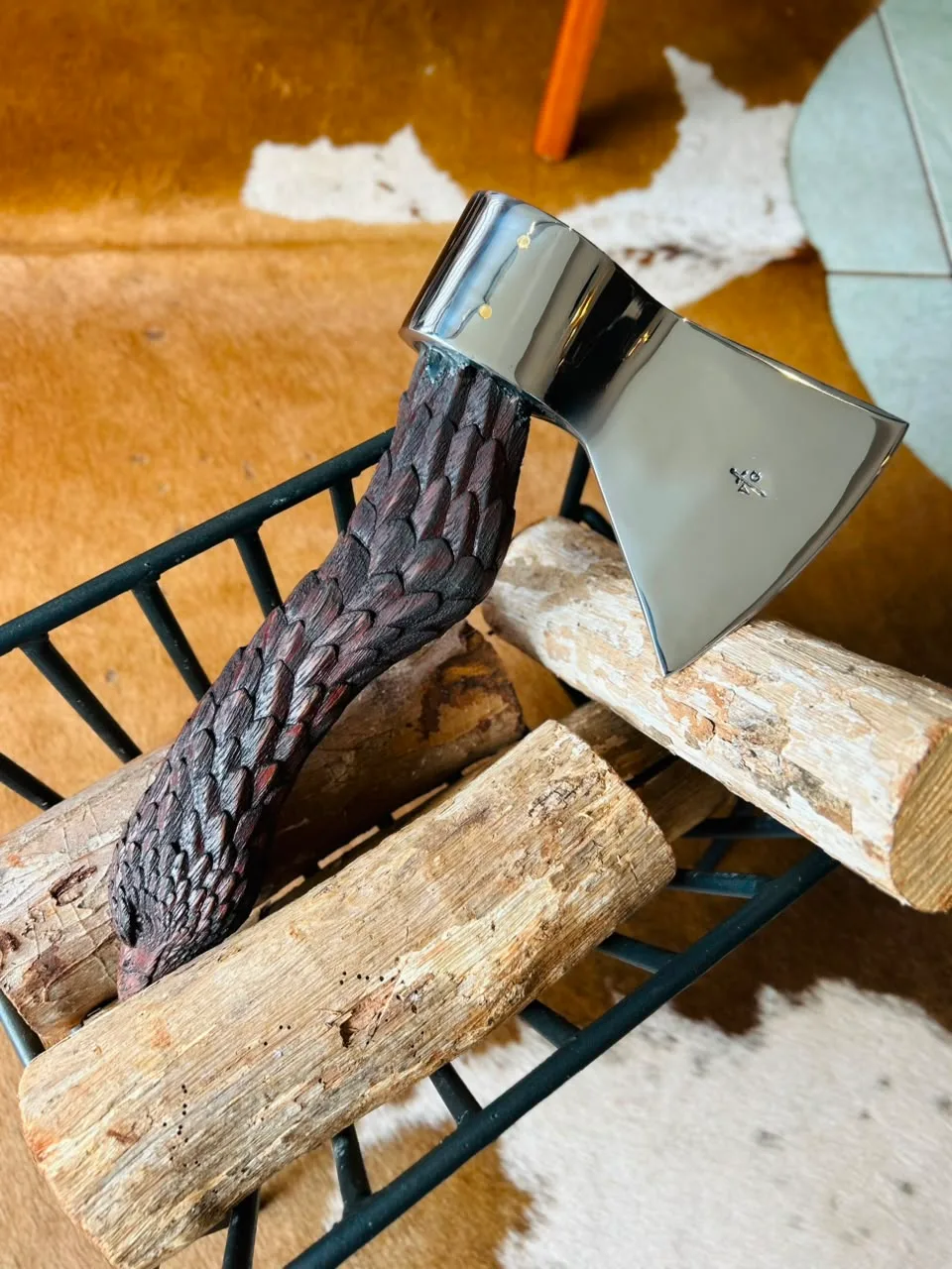 Machete Artesanal Valgran Viking Mango de Aguila