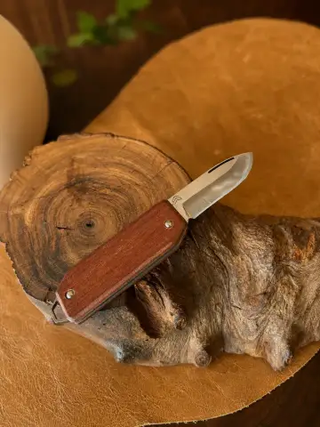 Navaja Cimo con Mango de Madera – Ref. MI49-MAD