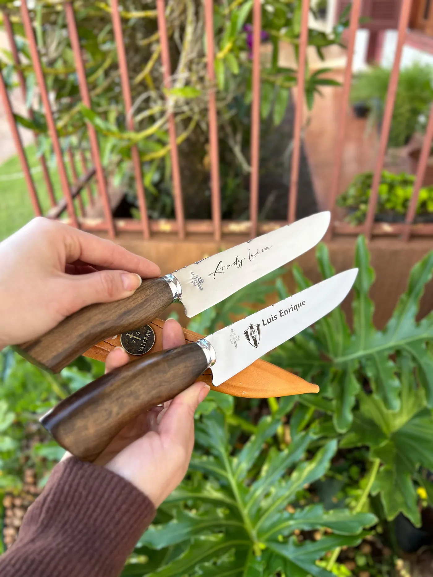 Cuchillo Artesanal Valgran - Linea Corporativa
