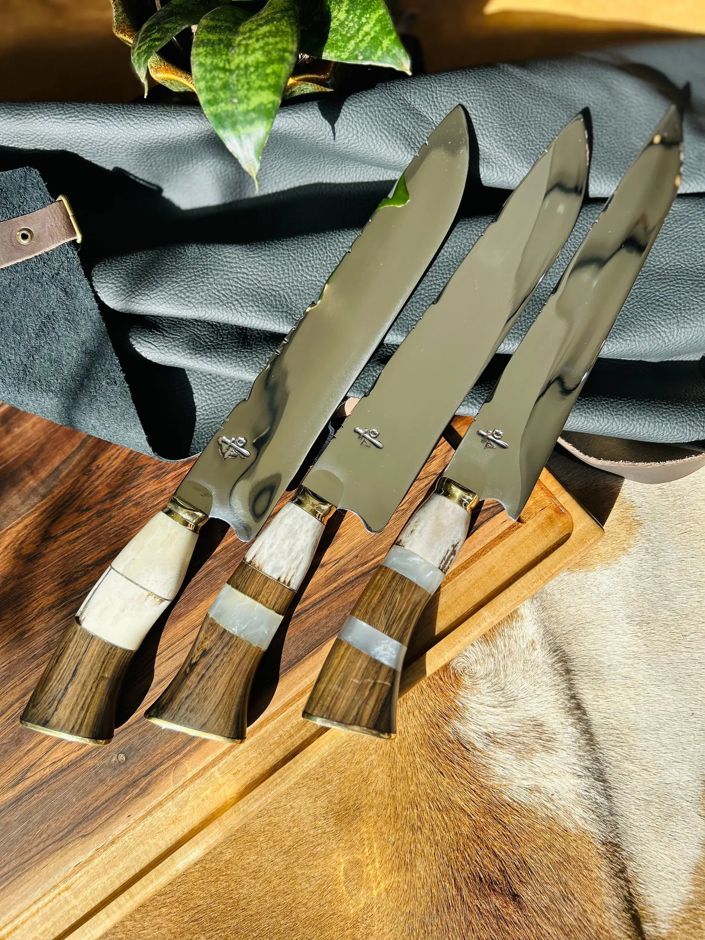 Cuchillo Artesanal Valgran - Linea Asador 