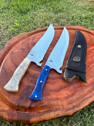 Cuchillo Artesanal Valgran - Linea Picañero Hunter Mango en Resina