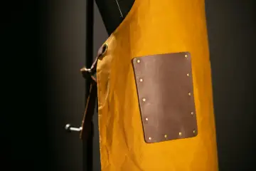 Delantal en Tela Canva Amarillo