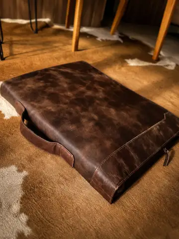 Estuche en Cuero para Cuchillos y Tabla 32x45 - Linea Montana