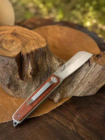 Navaja Cimo con Clip y Mango de Madera – Ref. NV59CLIP-MAD