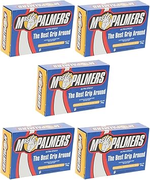 Mrs Palmers Ultra Sticky Tropical surf wax five-pack