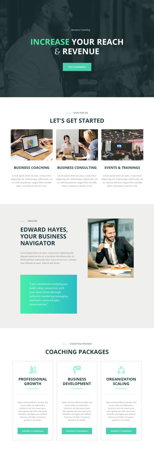 Elementor Template Kit