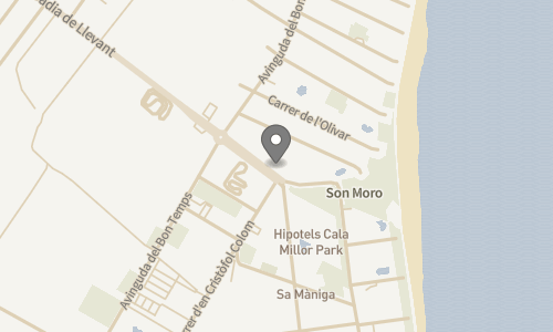 Lokation for La Santa Maria Hotel