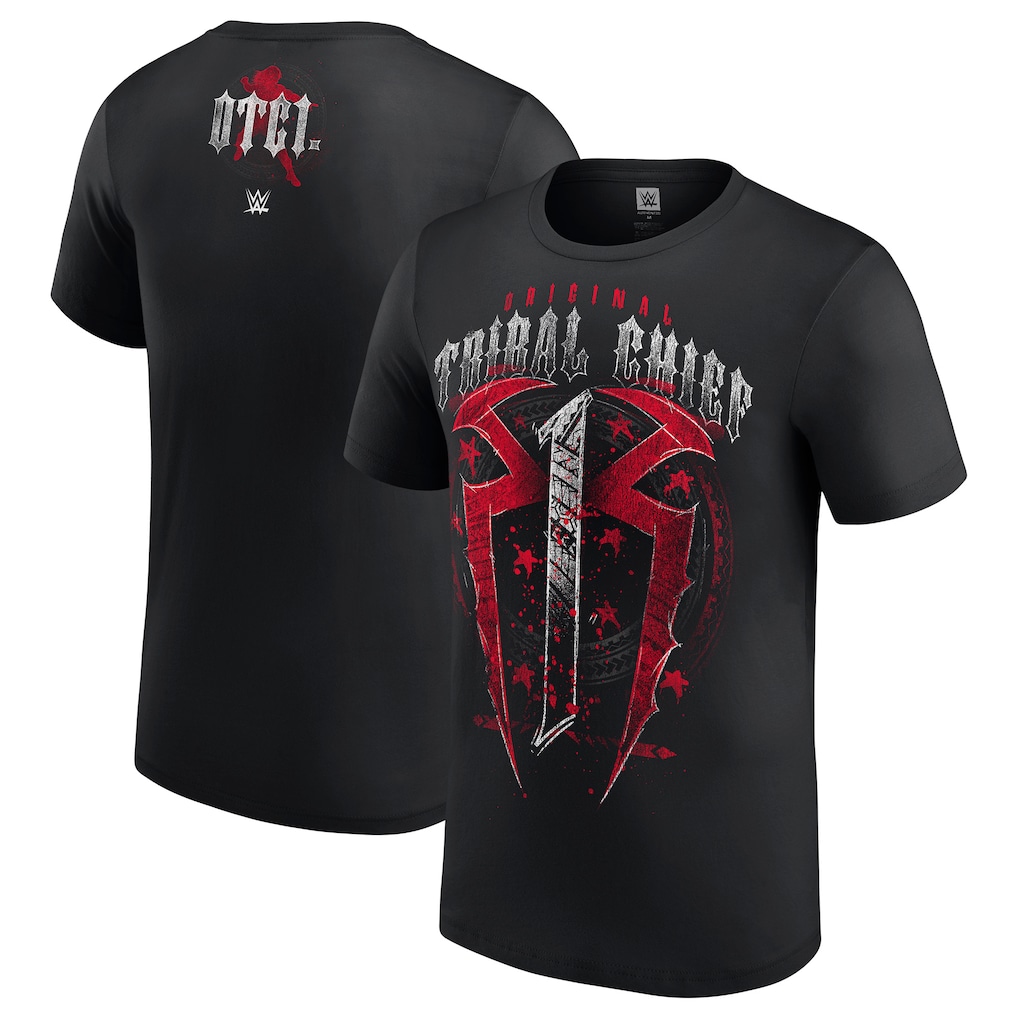 Roman Reigns Tribal Chief Black Tee image