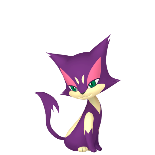 Purrloin - Dark type Pokemon from Pokemon Sword and Shield with stats, moves, and evolution data