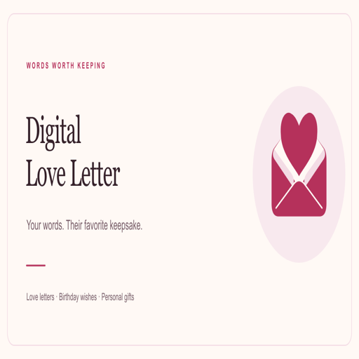 Digital Love Letter logo