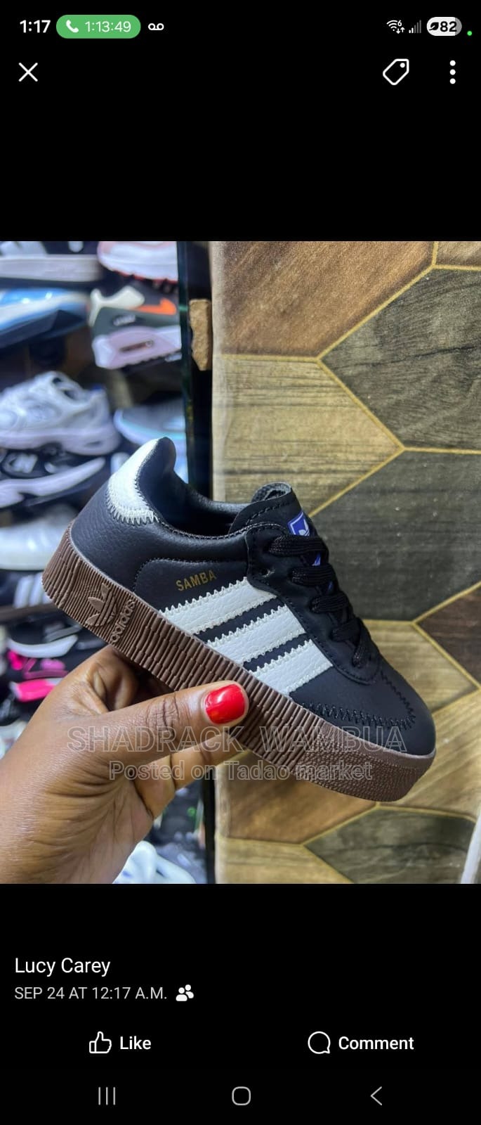 Kids double sole samba 2