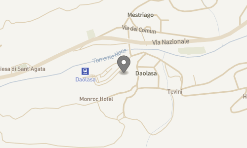 Lokation for Tevini Dolomites Charming Hotel