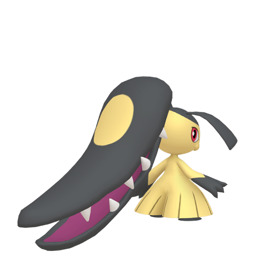 Mawile - Steel/Fairy type Pokemon from Pokemon Sword and Shield with stats, moves, and evolution data